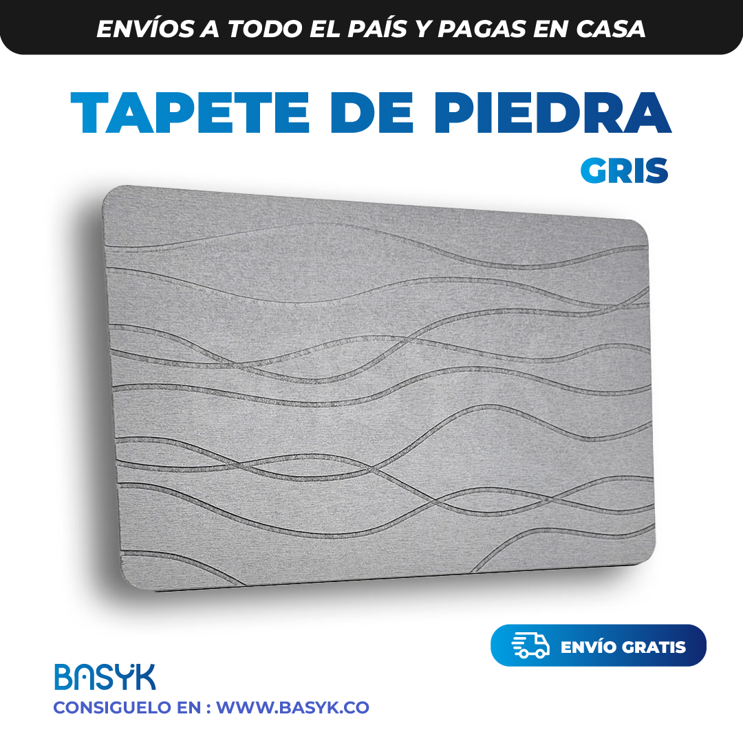 Tapete De Piedra Gris® StoneComfort Bath Mat  60x40CM