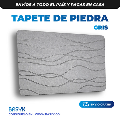 Tapete De Piedra Gris® StoneComfort Bath Mat  60x40CM